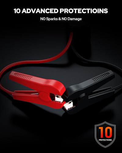 Bookoo 12V 20000mAh 4500A Portable Car Jump Starter $22 + Free S/H - image 6