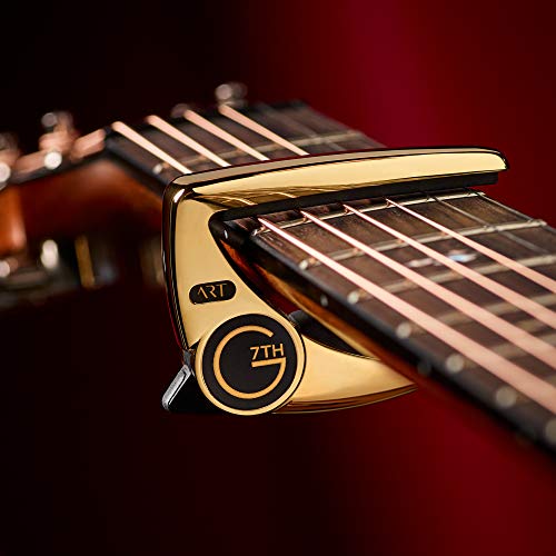 G7th Capo Performance 3 com arte (corda de aço 18 kt placa de ouro)