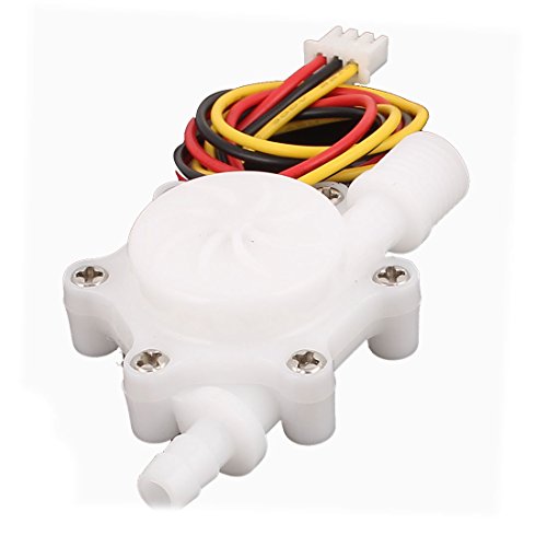 Contador de agua para acuarios y sistemas de goteo con entrada de 6 mm y efecto Hall