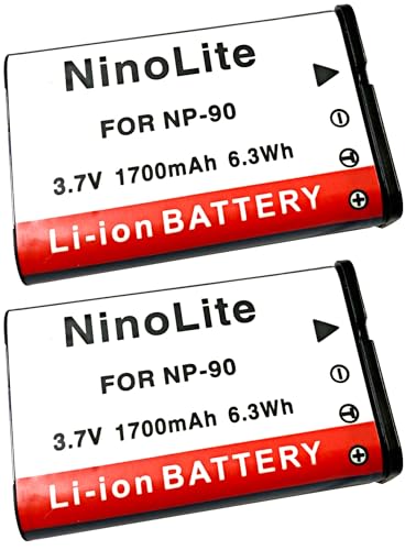 Amazon | NinoLite NP-90 互換 バッテリー 2個セット カシオ
