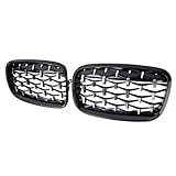 Front Bumper Grill For BMW For X5 E70 For X6 E71 2007-2014 Black Double Line Style Racing Grill Accessories Chrome Diamonds Front Upper Grilles(Double-Glossy Black) - Image 7