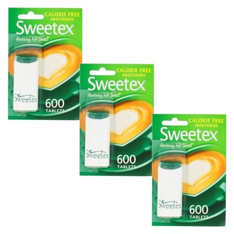 Sweetex Calorie-Free Sweetener Tablets for Drinks Cover