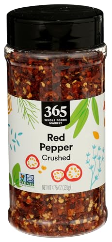 365 by Whole Foods Market, Crushed Red Chile Peppers, 4.76 Ounce - image 1