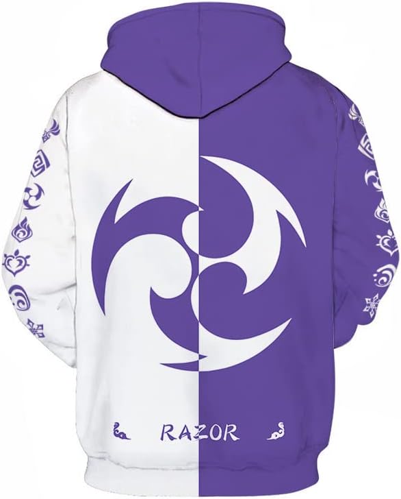 Cosplay Life Anime Pullover Hoodie - Halloween Unisex Adult Manga Sweater Merch Kangaroo Pockets