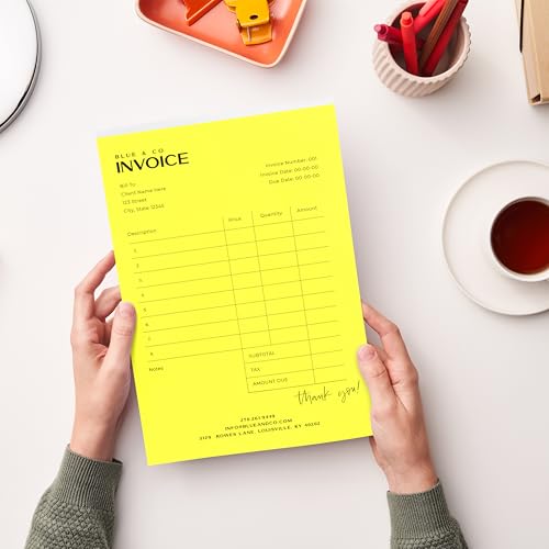 Papier coloré jaune fluo Astrobrights pour coder vos dossiers et classer sans archiver - 4