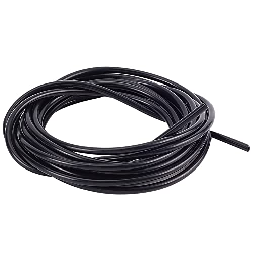 Image of AHANDMAKER 16.4 FT Silicone Vacuum Hose, ID 1 /8inch(3mm) High Temperature Silicone Vacuum Tubing Hose, 3 /16inch(5mm) 130PSI Max Pressure Vacuum Lines Vacuum Tube for Automotive and Pipeline