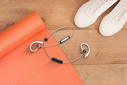 Philips Casque de Sport sans Fil avec Microphone/Casque de Sport et de Fitness/Résistant à la Transpiration, Moniteur de Fréquence Cardiaque, Charge Rapide/Écouteurs TAA4205BK/00