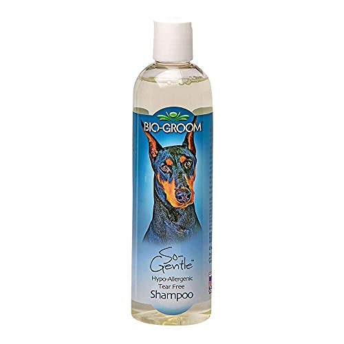 Image of Bio-Groom So Gentle Hypo-Allergenic Dog Shampoo - Soap-Free Tear-Free Shampoo for Sensitive Skin, Coconut & Palm Kernel Formula, Reduces Itching & Irritation, 355 ml