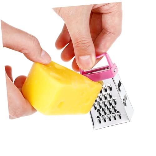 Rallador pequeño de acero inoxidable ABOOFAN 3 piezas miniatura 3