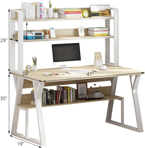 Bureau d'ordinateur de rangement stable pour résoudre le manque de place chez soi - 2