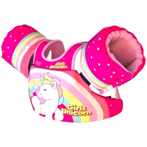 Boia Infantil Colete De Braço Até 25kg Criança Nãofura Salva (Unicornio)