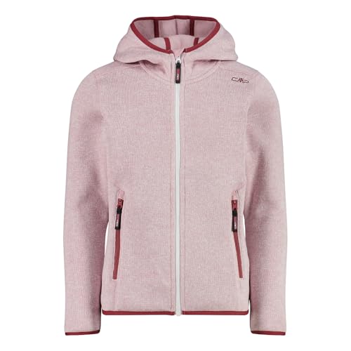Veste polaire CMP enfant rose et blanche veste tricotée chaude hiver taille 140