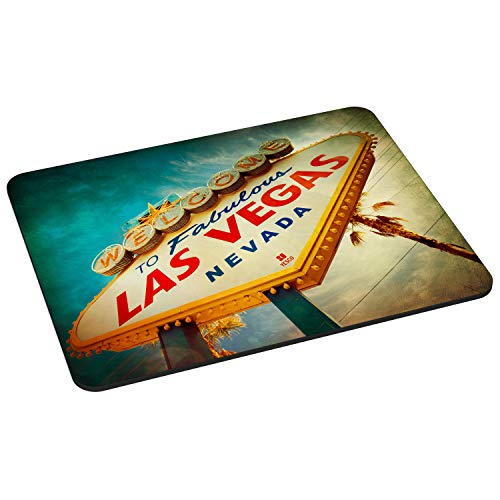 PEDEA Design Mauspad aus Neopren, Las Vegas