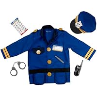8-Piece Melissa & Doug Police Officer Costume Dress-Up Set for Kids only .19: eDeal Info