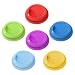 Aspire Silicone Drinking Lid Cup Lids, Reusable Coffee Cup Covers/Lids - ASSORTED 1 PACK