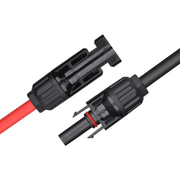 10x doitBau Verlängerungskabel Set 4mm² 2x 2m H1Z2Z2-K für Solarmodule Solarkabel Solarsteker MC4 Solar beidseitig schwarz rot mit Stecker PV Photovoltaik