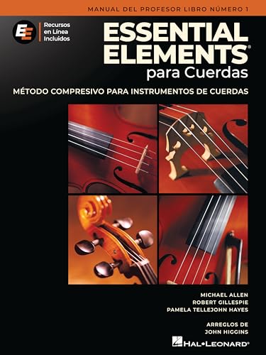 Essential Elements for Strings livre 1 manuel enseignant espagnol
