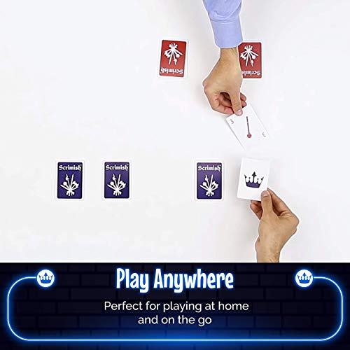 Nexci Scrimish Card Game - Strategy Games For Two Players Including Adults, Teens, Kids And Families That Is Easy To Learn For Party Or Travel #TOP5