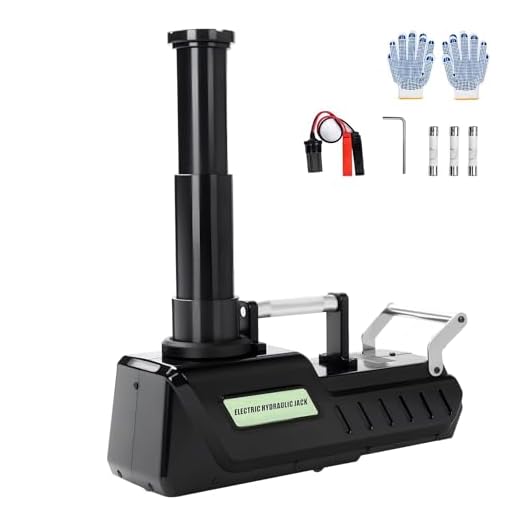 Anbull Electric Car Jack 15 Ton,Hydraulic Car Jack Kit DC 12V,Emergency Repair Tool for All Cars,RVs,Vans,Trucks,SUVs Tires Change&Garage Repair