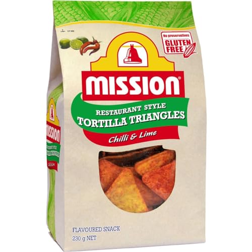 Mission Chilli and Lime Tortilla Corn Chips 230 g