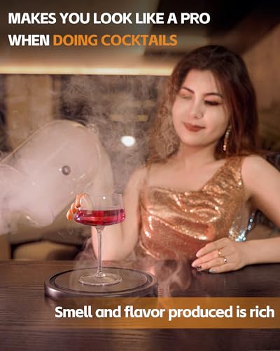 Cocktail Smoker Chips, 12 Flavors Wood Chips Orange Cinnamon Ginger Apple Beech Pear Cherry Oak Walnut Pecan/Hickory Mesquite Peach for Cocktails, Whiskey, Bourbon, Smoking Gun, Bar, Smoker Accessory