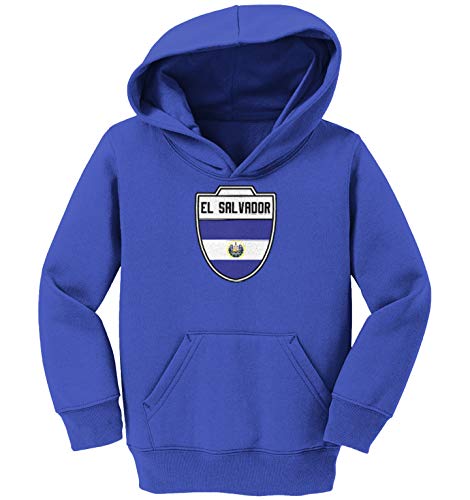 El Salvador - Country Soccer Crest Toddler/Youth Fleece Hoodie