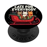 Photo Gallery simpatici gatti per tutti, scena natalizia da slitta popsockets popgrip adesivo Photo Gallery simpatici gatti per tutti, scena natalizia da slitta popsockets popgrip adesivo