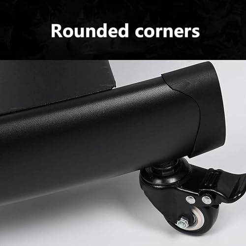 Carro móvil para TV, soporte rodante para pantallas miniatura 5