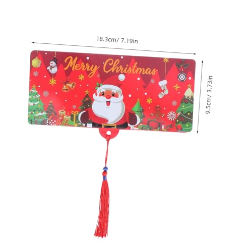 Enveloppe à Billets pour Noël Uonlytech, Range-Cartes et Souvenir pour Table de Fête - 2