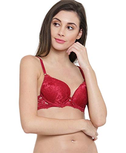 Image of Brachy Women's Net Padded Wired Push-Up Bra