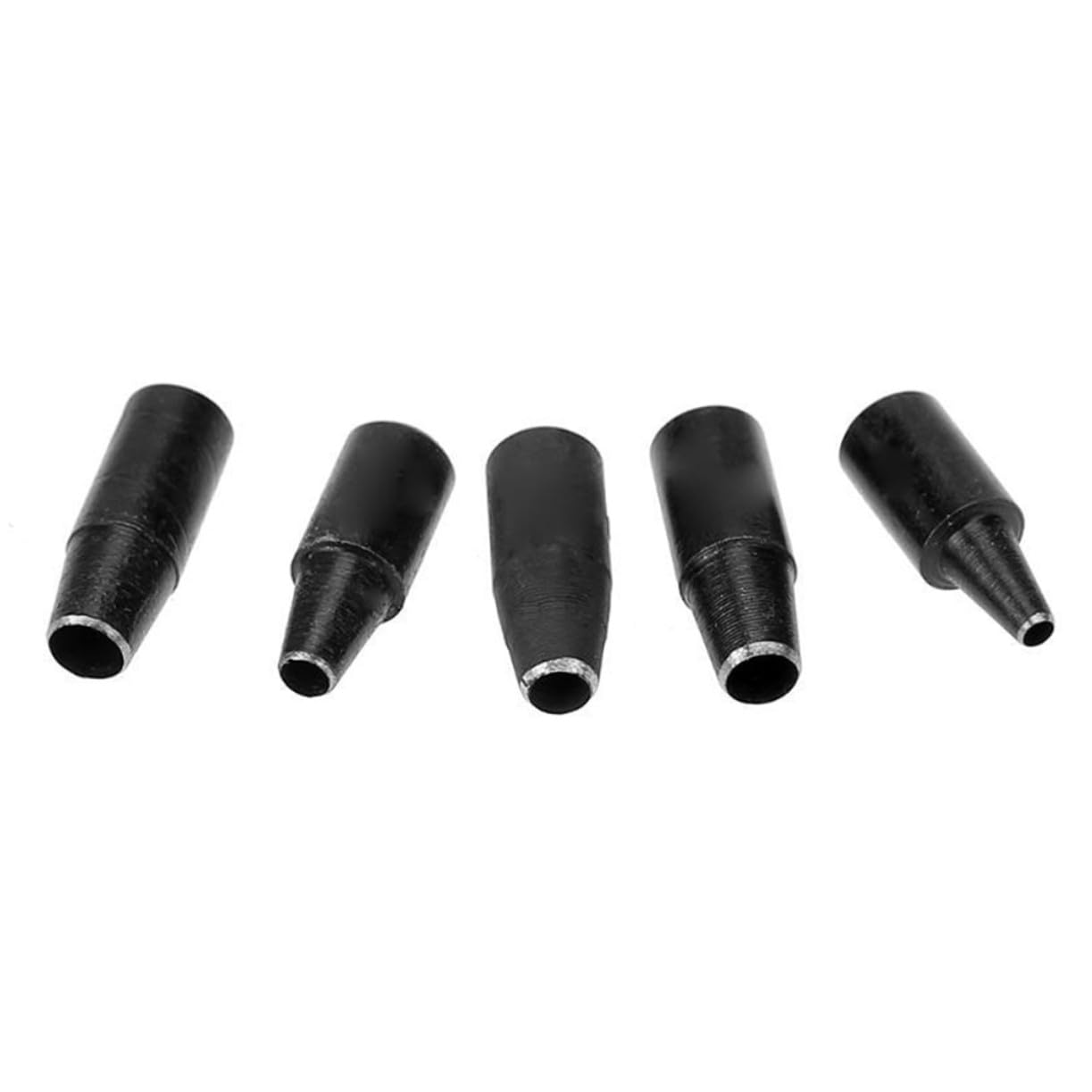 3 Piezas Herramienta Perforadora de Cinturones Automática Silenciosa con Cabezales Intercambiables para Cuero y Manualidades DIY Resistente Aleación