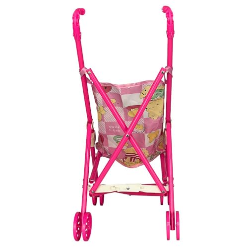 Carrinho De Boneca Dobrável Menina Brinquedo