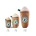 Haute Diggity Dog Starbarks Frappawcino, Plush Designer Dog Toys with Interactive Squeaker, Stimulating Pet Enrichment, Machine-Washable & Safe Materials for All Breeds, Size Large