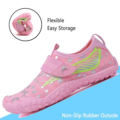 Image of Quickshark Kids Water Shoes Boys Girls Barefoot Aqua Socks Outdoor Indoor Quick Dry Sandals Lightweight Slip On Walking Sneakers for Beach Pool Swim (Little Kid /Big Kid)
