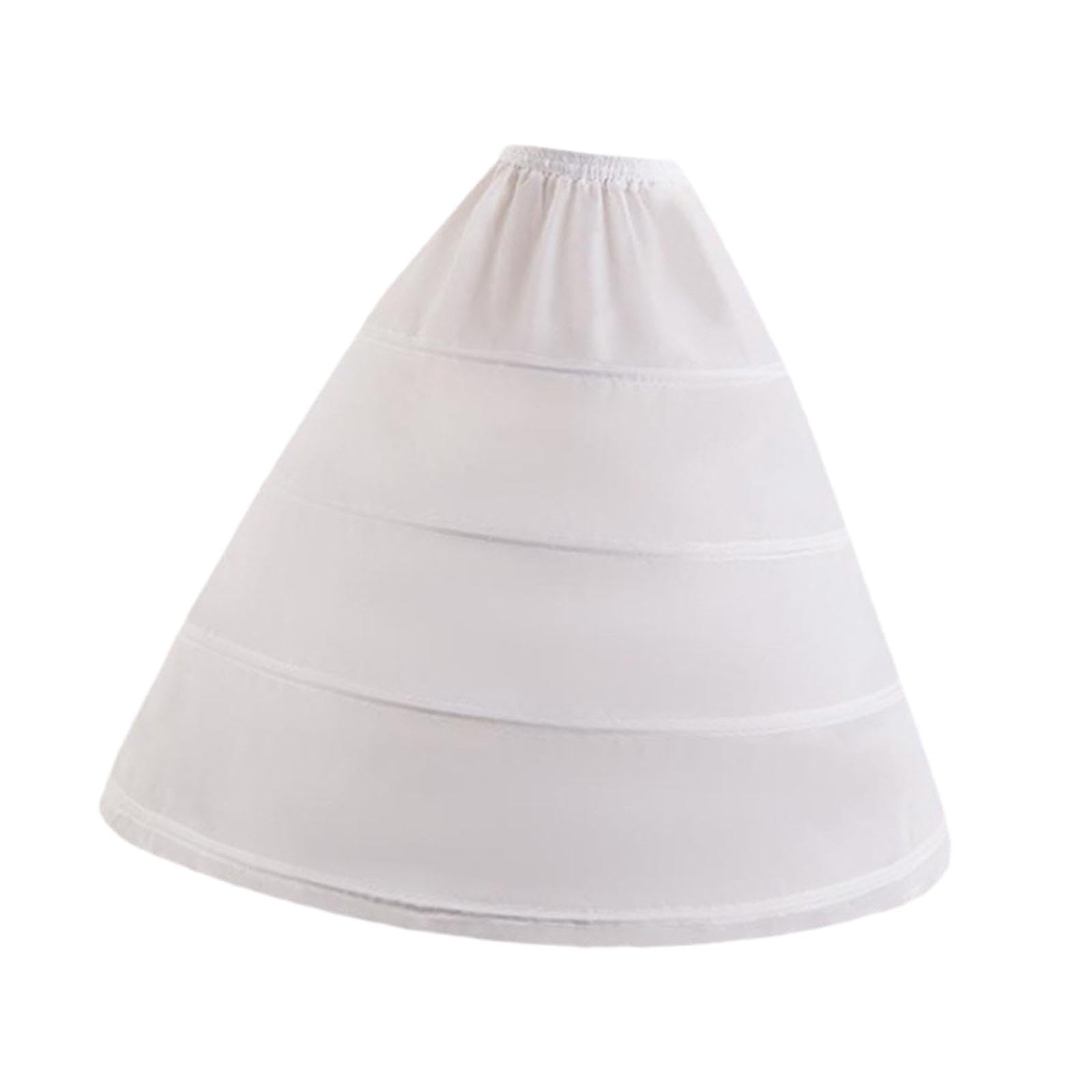 Sottogonna in Crinolina Da Donna con Elastico in Vita per Abiti Da Sposa, Ideale per Cerimonie.