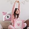 YeiHe Funky Coquette Pink Bow 8 Ball Ace Poker Pillow Covers 18x18, Coquette Room Decor, Trendy Preppy Inspirational Pillow Covers, Girly Bedroom Decor, Preppy Room Decor, Pink Room Decor, Set of 2 #1