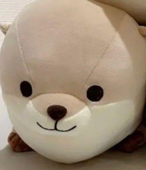 Amazon.co.jp: タグ くったり カワウソ もちふわ BIG ぬいぐるみ