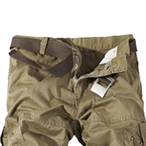 Pantalon cargo décontracté en coton indéchirable et ultra résistant