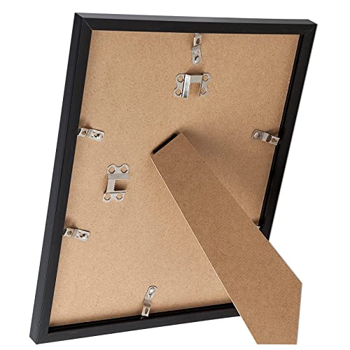 ijuerybai 22,9 x 30,5 cm schwarzer Bilderrahmen, Hochtransparent für Fotocollage 22,9 x 30,5 cm, 3 Stück, Poster auf Leinwand… – Ansicht 5