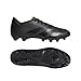 Adidas Unisex Predator Accuracy.4 Flexible Ground Soccer Shoe, Black/Black/White, 6.5 US Men