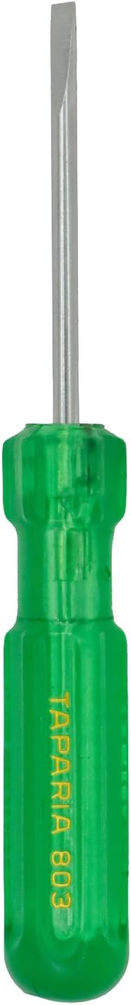 TAPARIA 803 Screwdriver, Green and Silver, 55 mm