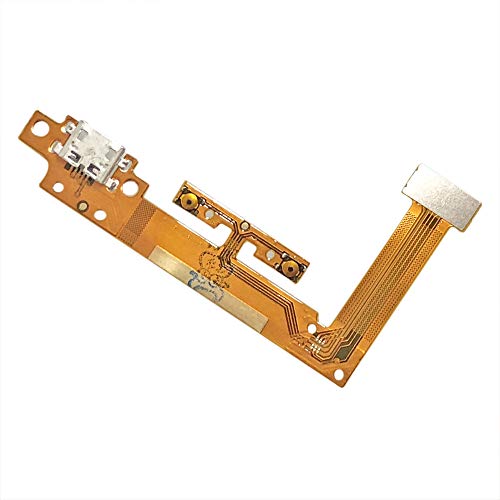 Gintai Tecla de volumen y puerto de carga USB Flex Cable Board para Lenovo Yoga Tablet 2 1051F 1050