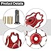 Aluminum Alloy Derailleur Pulley Wheel with Sealed Steel Bearing for 11T, 13T, 15T Road for Bike Rear Derailleur, Compatible with Roller(red 11T)