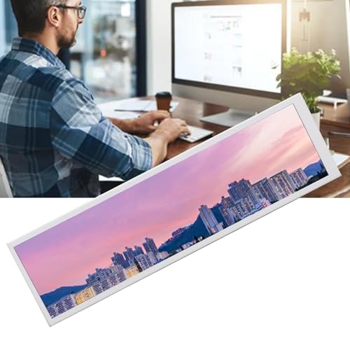 Image of 8.8 Inch Portable Touchscreen Display 480x1920 5 Point Touch Long Bar Secondary Monitor for PC GPU Temp CPU Monitoring and DIY Music Spectrum