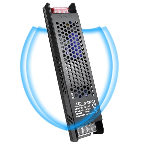 Inshareplus ISP-US-XX-KGDY-12V200W Led Driver Dc 12V 16.5A 200W Power Supply thumb #8