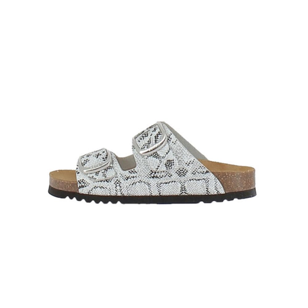 Scholl Women's Noelle Sandal, Silver, 6 UK
