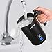 Milk Frother, Miroco Stainless Steel Milk Steamer with Hot &Cold Milk Functionality, Automatic Foam Maker For Coffee, Hot Chocolates, Latte, Cappuccino, Electric Milk Warmer, Silent Operation, 120V