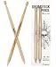 SUCK UK - PENCILS | NOVELTY WOOD DRUM STICKS | DESK TOYS  | OFFICE & SCHOOL SUPPLIES | DRUMMER GIFTS |