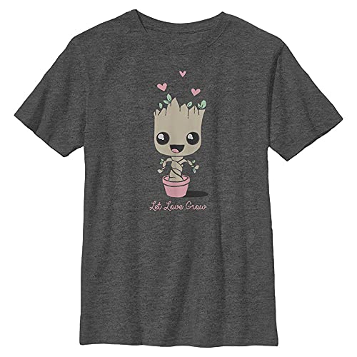 T-shirt Groot Marvel garçon anti-irritation en coton doux