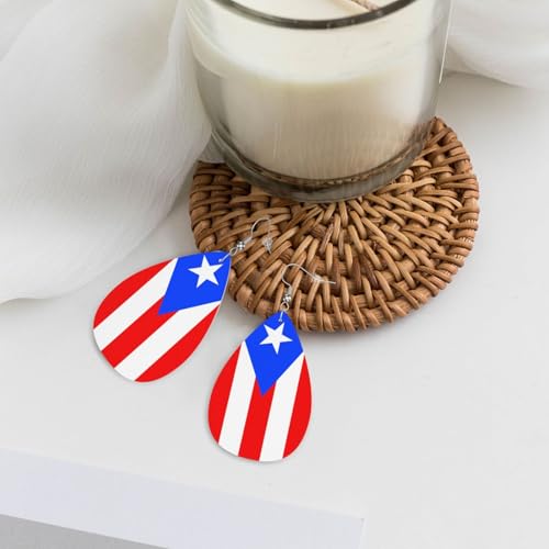 Checkered Earrings Faux Leather Teardrop Earrings For Women Drop Dangle Earrings Checkered Jewelry4